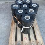 8x Plasticfolie, Zwart